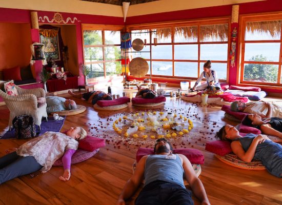 sound healing ceremony at ytt